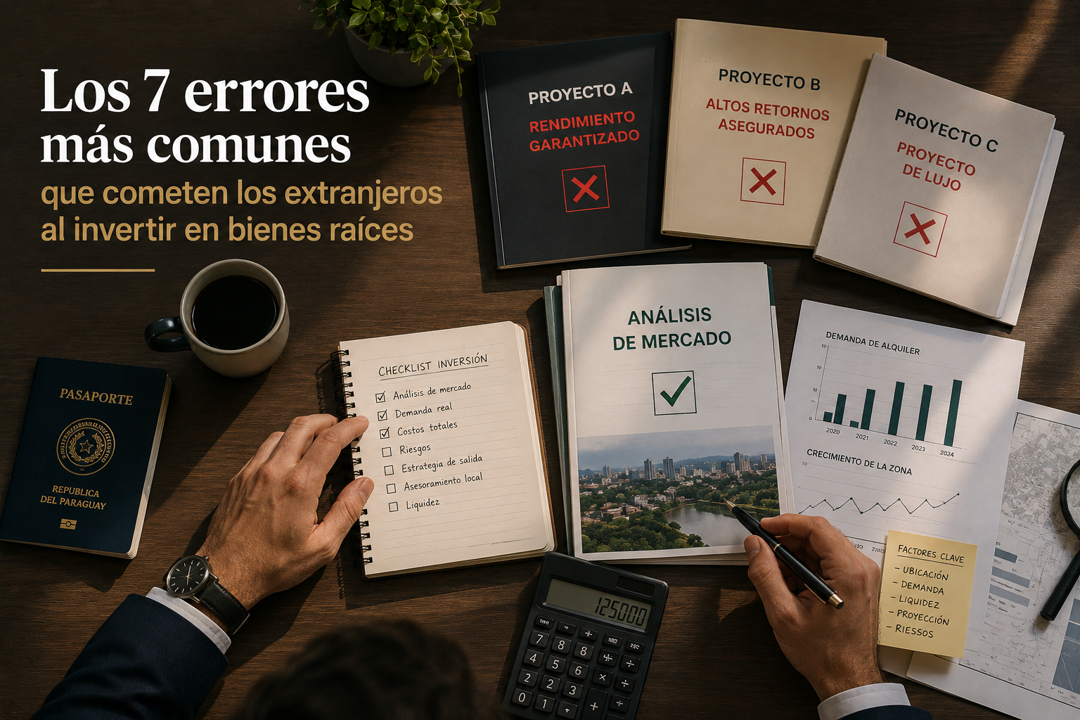 Los 7 errores más comunes que cometen los extranjeros al invertir en Paraguay